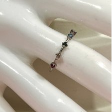 ❦❦ Śliczna srebrna obrączka ❦❦