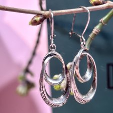 ☘︎ ☘︎ srebrne kolczyki ☘︎ ☘︎