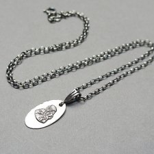 Santa /medalik/  -naszyjnik