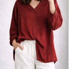 100% jedwab koszula vintage (Vk)