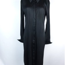 Missguided koszulowa sukienka midi drobna plisa 14 / 42 tall