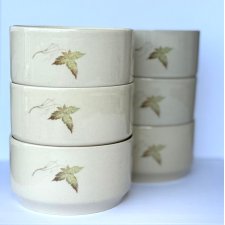 Miseczki Tułowice Komplet 6 bigosówek sygnowane lata 70-80 ceramika retro vintage