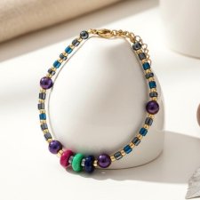 Kolorowa bransoletka