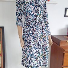 wiskozowa sukienka s. Oliver