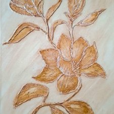 WYJĄTKOWY OBRAZ STRUKTURALNY Z TEKSTURĄ 3D "SUROWA ELEGANCJA" STYL JAPANDI (darmowa dostawa)