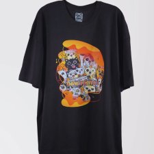 T-shirt - KOTY - Think Positive - UNISEX / OVERSIZE small - czarna