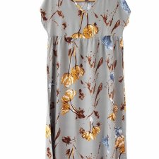 Sukienka vintage midi Emery Rose wiskoza