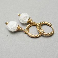 Alloys Collection - Kwarc lodowy /03.07.25/ - kolczyki