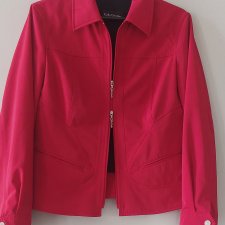 Vintage  czerwona  kurtka wiosenna Betty Barclay S
