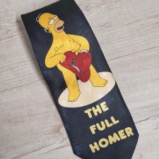 The Simpsons Homer krawat 1998 męski vintage