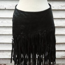 SPÓDNICZKA MINI  WŁOSKA EKOSKÓRA