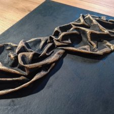 TRYPTYK RELIEF ŚCIENNY - MALARSTWO RZEŹBIARSKIE - 3 w cenie 2szt.