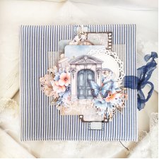 Kwiatowy album na zdjęcia | Ręcznie robiony | Personalizowany prezent