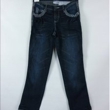 Rainbow straight jeans spodnie dżins 8 / 34
