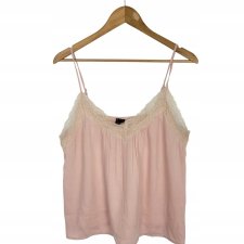 VERO MODA top na ramiączkach pudrowy róż 40 L