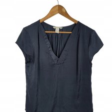 H&M Conscious bluzka damska granatowa 40 L