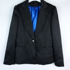 Dorothy Perkins czarny elegancki żakiet 14 / 42