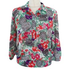 Kolorowa bluzka vintage