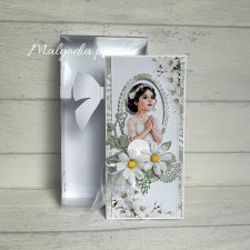 Kartka gratulacyjna na komunię