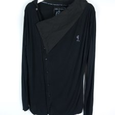 Religion dzianinowa koszula męska z kołnierzem / S