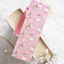 Papierowa zakładka do książki kaczuszki | Zakładka z chwostem