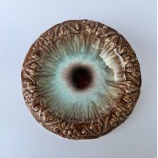 Patera misa Fat Lava vintage West Germany oko pawia lata 60/70 ceramika retro