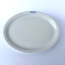 Duży półmisek porcelanowy Społem Lubiana PRL design