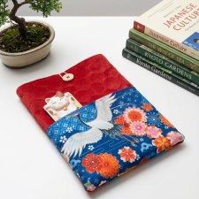 Etui ochronne na książkę - ŻURAWIE W KWIATACH