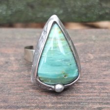 Jaspis - pierścionek regulowany