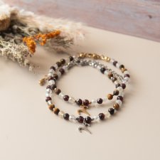 Bransoletka zodiakalna z kamieni dla Barana • Baran • Aries • zodiak