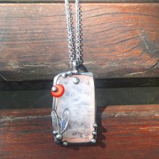 Lodowy ogród - wisiorek