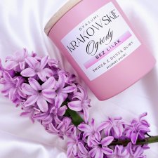 Świeca zapachowa z wosku oliwnego Krakowskie Ogrody