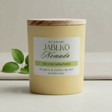 Świeca zapachowa z wosku oliwnego Jabłko Nomada