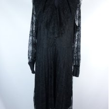 Nexx Life koronkowa sukienka midi plisowana koronka / XL