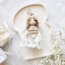 Breloczek z aniołkiem | Aniołek na szczęście - brelok