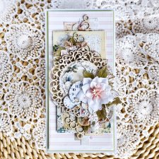 Kartka okolicznościowa, prezent ręcznie robiony