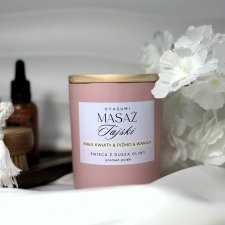 Świeca zapachowa z wosku oliwnego Masaż Tajski