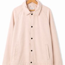 bershka kurtka męska jeansowa jasny róż 40L