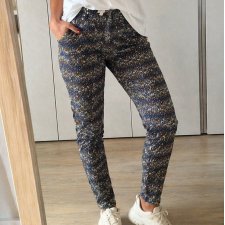 H&M wzorzyste spodnie (F, A, Vm)