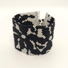 Bransoletka handmade z koralików TOHO