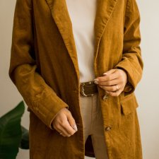 sztruksowa marynarka M