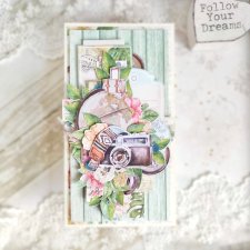 Kartka na urodziny, prezent ręcznie robiony