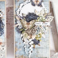 Kartka na urodziny, prezent ręcznie robiony