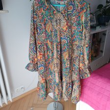 Sukienka oversize cudne kolory.