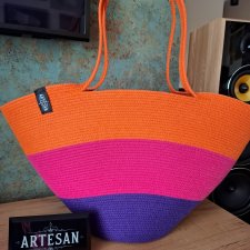 Torebka Damska Kosz Miejski Artesan