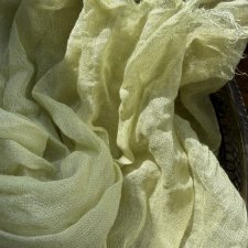 SARLINI Mgiełka długi gnieciony szal w fantastycznym  kolorze