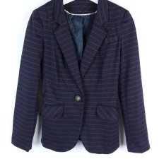 F&F dzianinowy żakiet w paski / 8 - S