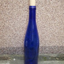 Niebieska butelka
