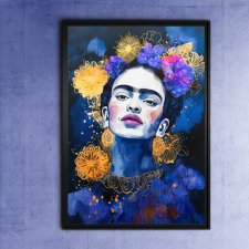 Frida wieczorową porą - grafika na plakacie na A3