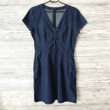 Jeansowa sukienka (F, A)